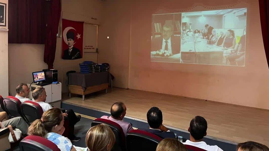 SAYIN BAKANIMIZIN YENİ EĞİTİM ÖĞRETİM YILI TOPLANTISI